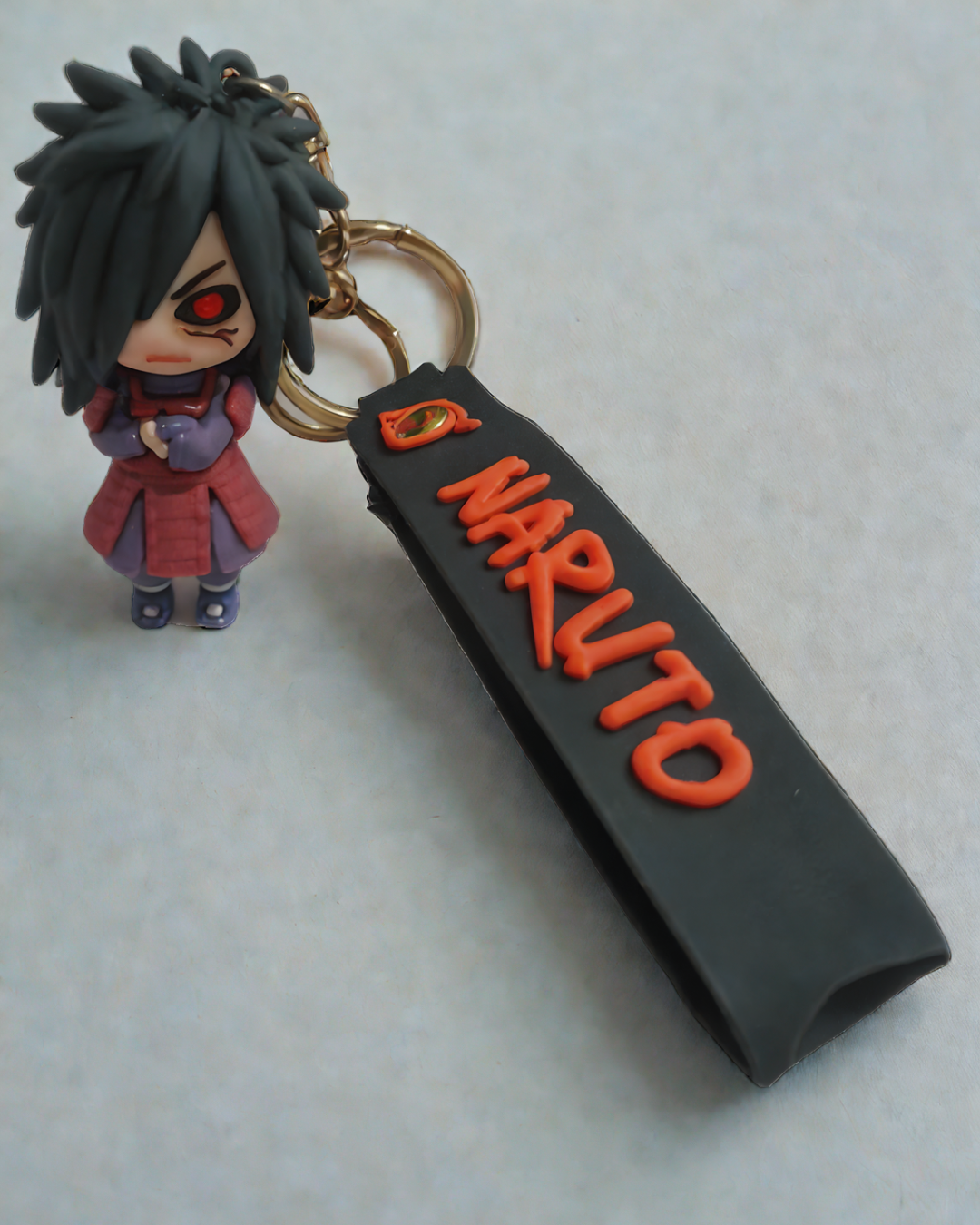 madara uchiha keychain sharingan naruto shippuden anime fans collectibles india