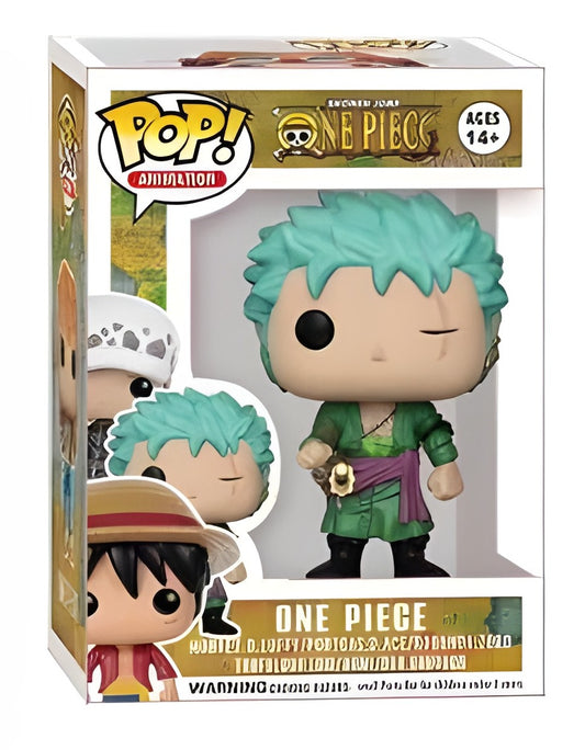 Roronoa Zoro One Piece Funko POP Anime Action Figure Collectible Toy