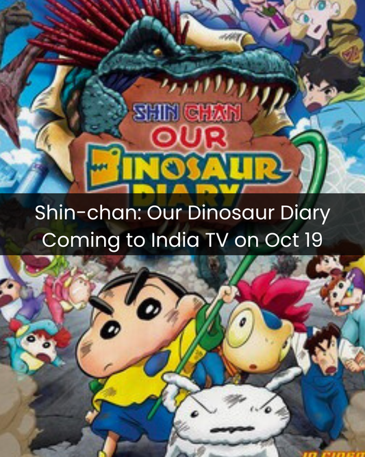 Shin-chan: Our Dinosaur Diary Coming to India TV on Oct 19