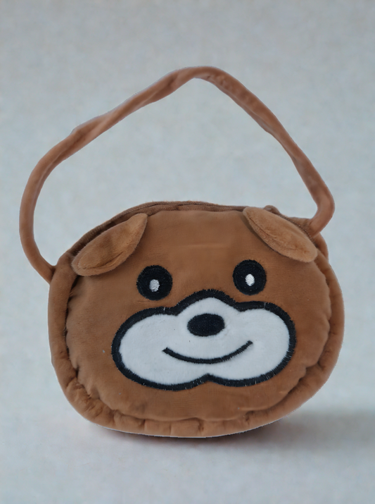 Lightweight kids character sling bag with cartoon design(bear) – perfect school and outing shoulder bag for girls, available online in India.