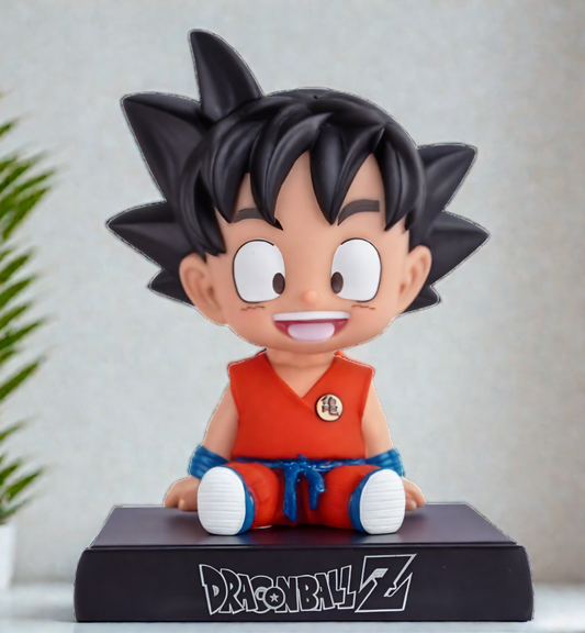 Goku Dragon Ball Z bobblehead action figure PVC anime collectible toy for home décor, car dashboard, and gifting for anime fans in India