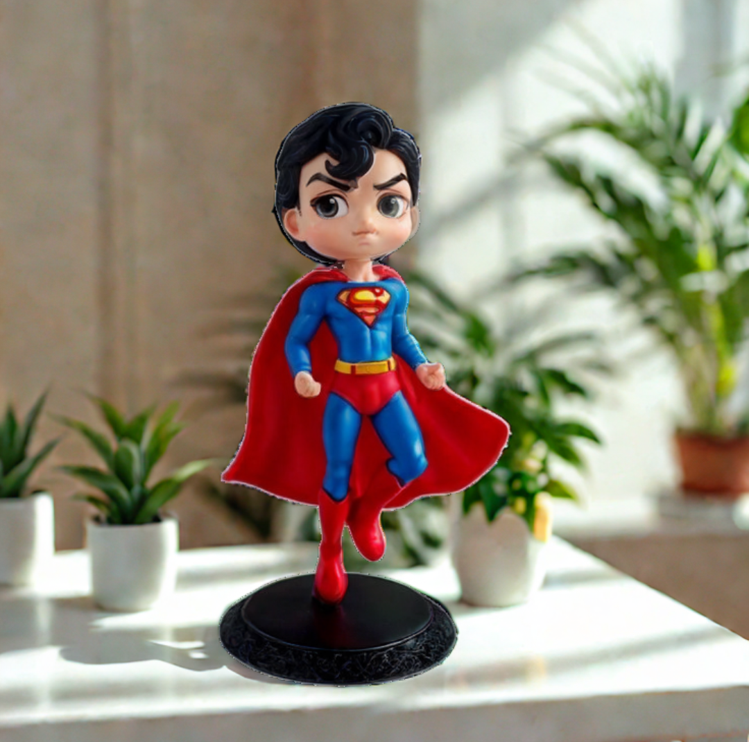 Superman Q Posket Action Figure – Cute DC Collectible Toy for Superman and DC Fans