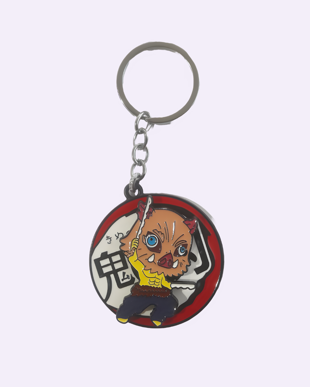 Demon Slayer rotating keychain Inosuke Hashibira anime collectible for Anime Fans in India