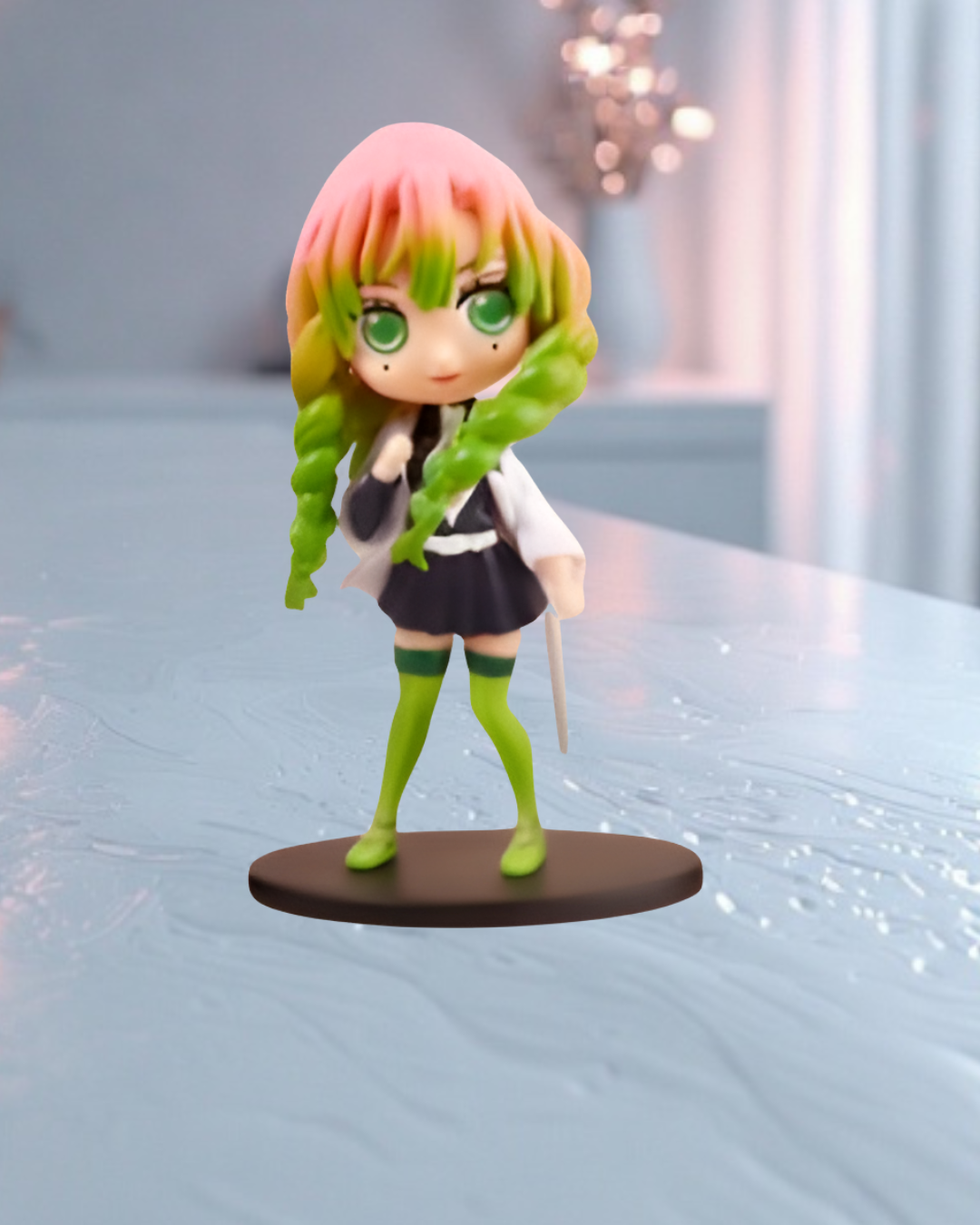 Mitsuri Kanroji Mini Action Figure – Demon Slayer Collectible Figurine for Anime Fans in India
