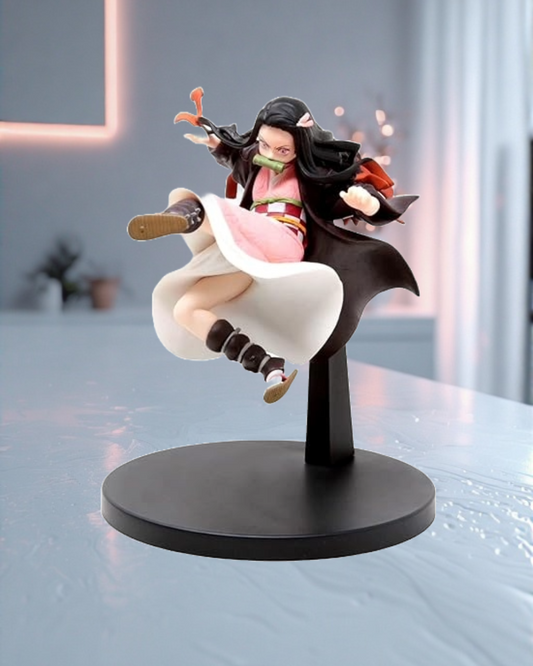 Nezuko Kamado Kick Pose Demon Slayer Anime Action Figure under ₹1000  for anime fans Online in India