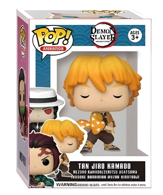 Zenitsu Agatsuma Demon Slayer Funko POP Anime PVC Action Figure for Demon Slayer Fans in India