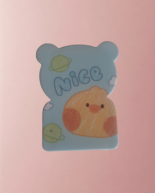 foldable mirror with comb kawaii compact travel mirror folding makeup mirror for girls india