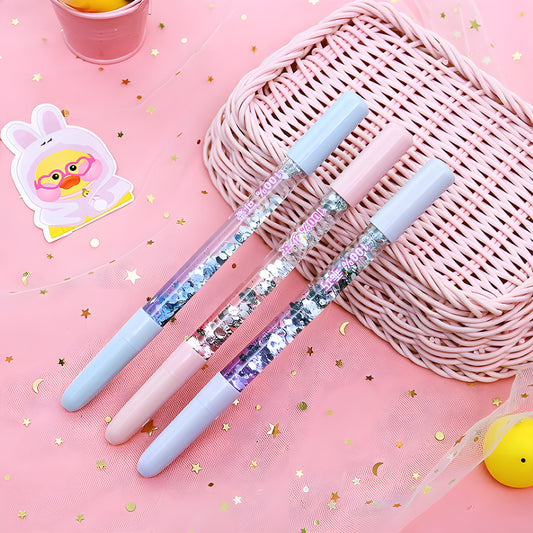 Glitter Gel Pen Cute Kawaii Stationery for Girls and Kids Online in India