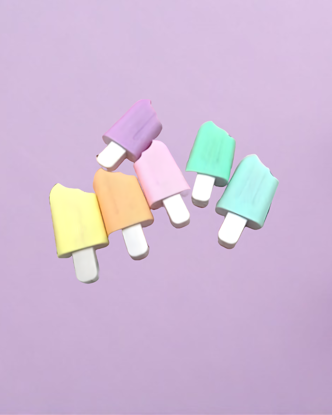 Kawaii Ice Cream Highlighter Set – Cute Mini Highlighters for School & Books for Kawaii Fans in India