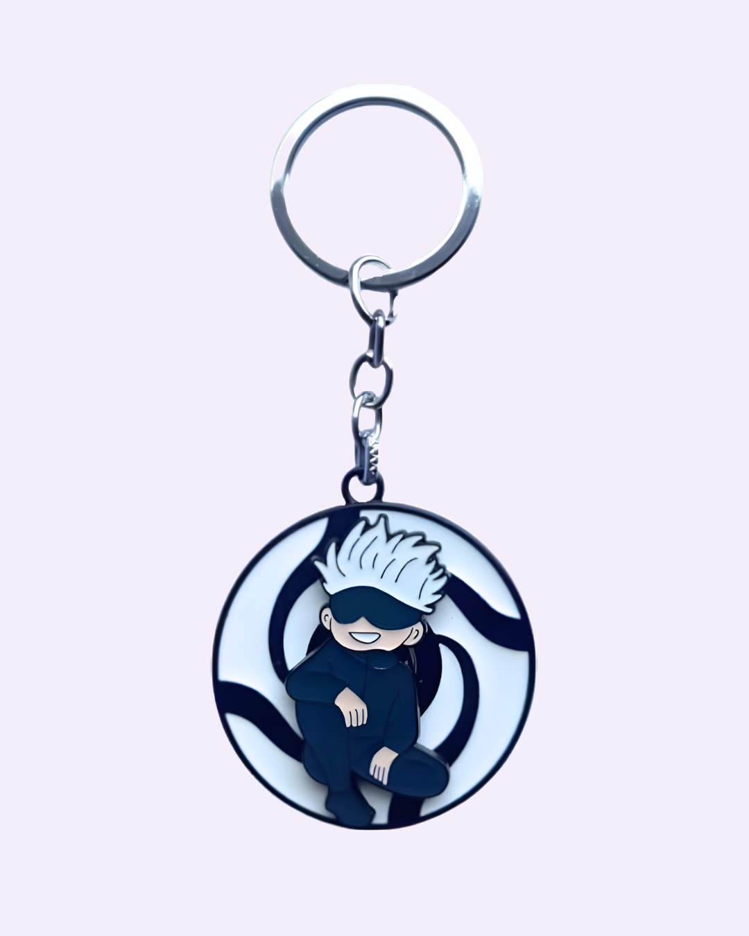 Jujutsu Kaisen Rotating Keychain featuring Gojo & Yuji for JJK Fans in India