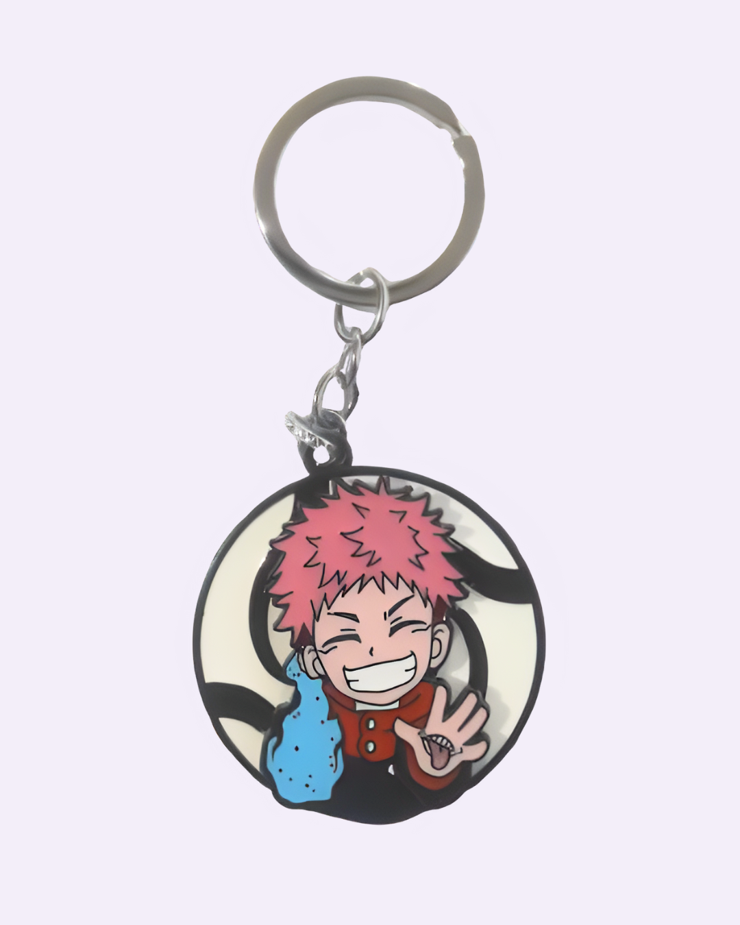 Jujutsu Kaisen Rotating Keychain featuring Gojo & Yuji for Otakus in India
