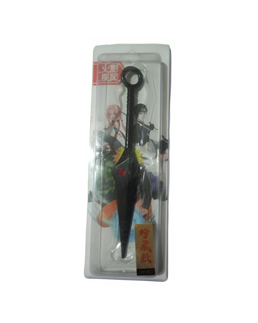 Naruto Shippuden standard shinobi kunai metal cosplay prop non sharp.