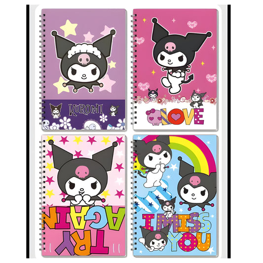 Kuromi Spiral Diary (1 PC)– Kawaii Notebook for Kuromi Fans
