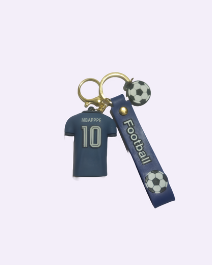 Kylian Mbappé France National Team 3D Rubber Keychain – Football Accessory in India