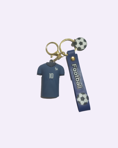 Kylian Mbappé France National Team 3D Rubber Keychain – Football Collectible in India
