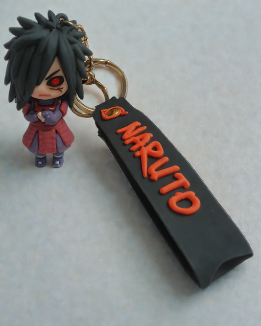 madara uchiha keychain sharingan naruto shippuden anime fans collectibles india