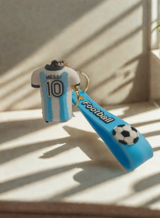 lionel messi argentina tees keychain 3d football goat merch for messi and sports fans india