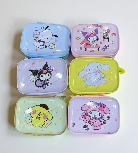 Cute Kawaii Metal Coin Pouch – Sanrio Style Zipper Purse for Girls, Kids & Kawaii Fans Online in India