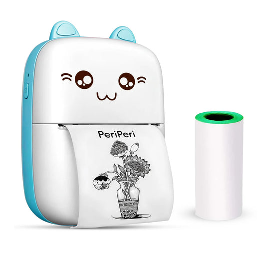portable mini thermal printer kawaii bluetooth photo note printer birthday gift india

