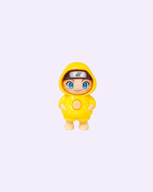 Mini anime face changing 3D keychain with 3 expressions for bags and keys.