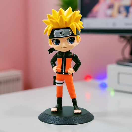 Naruto Shippuden Naruto Uzumaki Q Posket Action Figure – chibi style anime collectible for Otakus in India