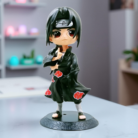 Naruto Shippuden Itachi Uchiha Q Posket Action Figure – premium anime collectible in chibi style