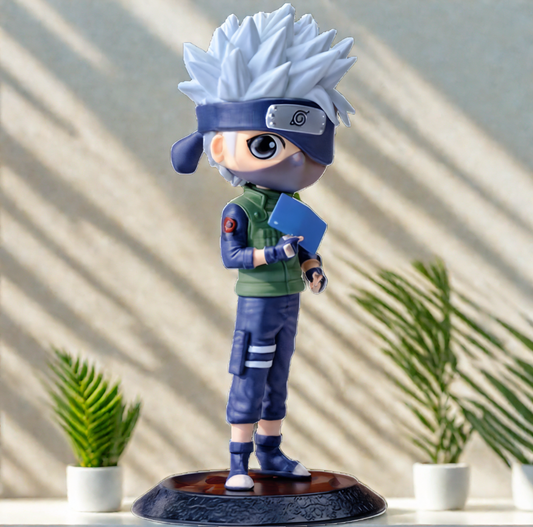 Kakashi Hatake Naruto Shippuden Q Posket 15cm PVC action figure collectible for anime fans, gifts, and decor online in India.