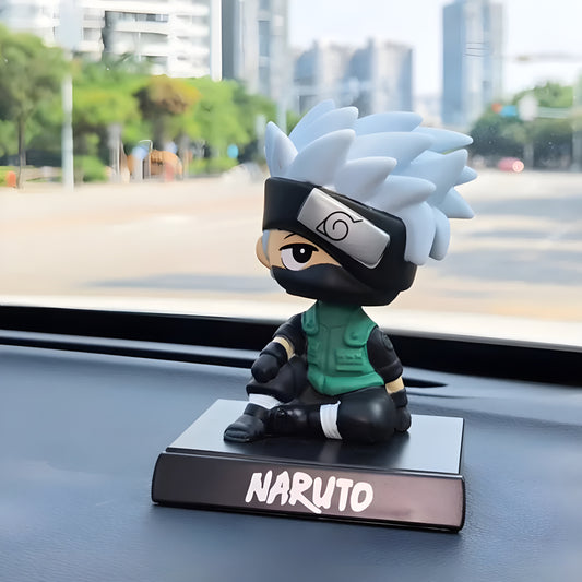 Kakashi Hatake Naruto Shippuden Bobblehead PVC Action Figure for Car Dashboard, Desk, and Collectors in India