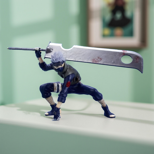 Naruto Shippuden Kakashi Hatake Action Figure with Sword – Anime Collectible Available Online India