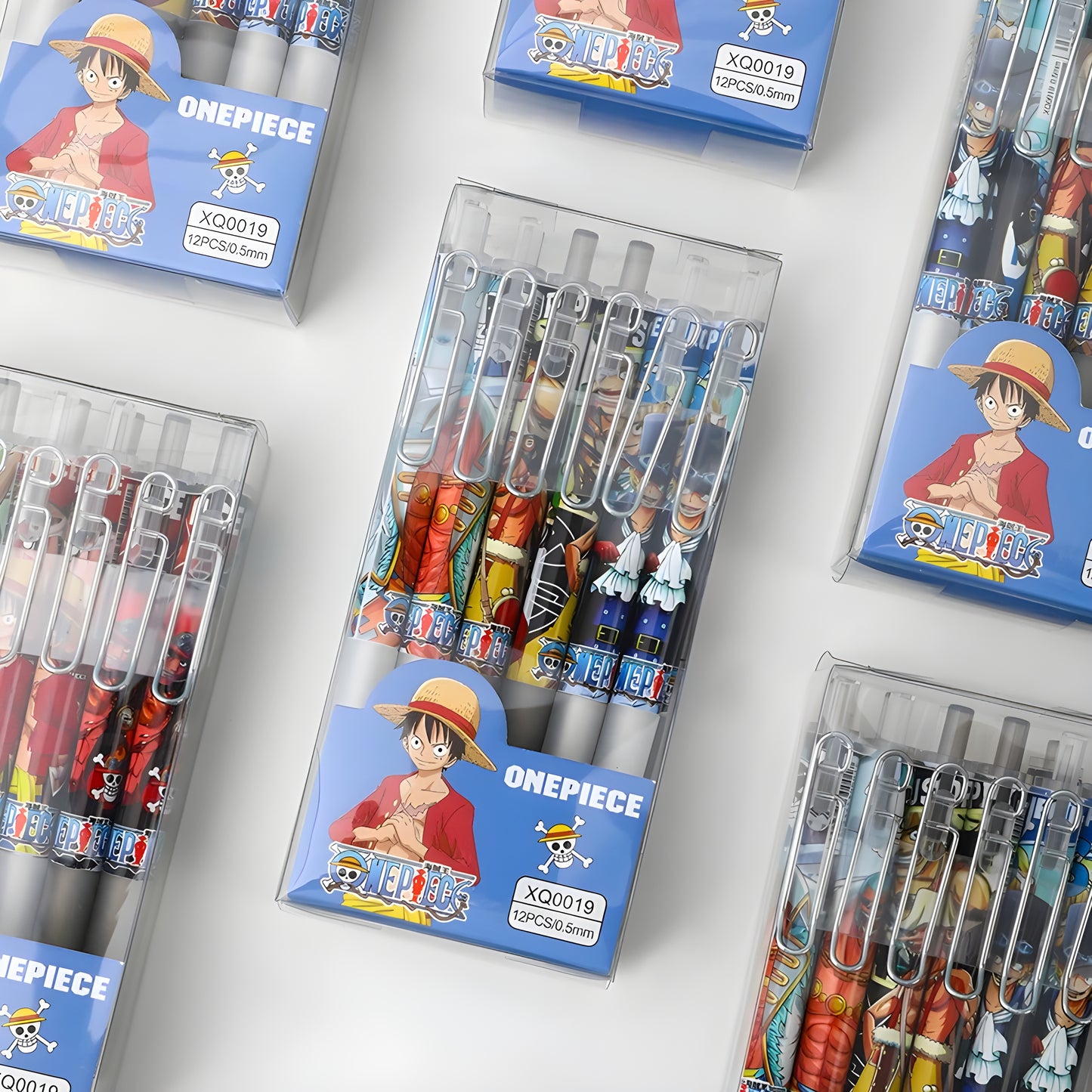 one piece pens set of 12 luffy zoro anime character pens gifts for anime fans stationery india