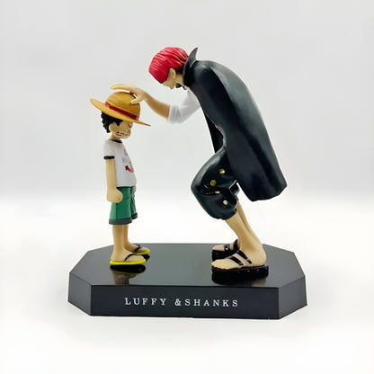 Luffy and Shanks Action Figure Iconic Scene – One Piece Collectible Toy under Rs. 1000  for Anime Fans in India