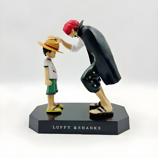Luffy and Shanks Action Figure Iconic Scene – One Piece Collectible Toy under Rs. 1000  for Anime Fans in India