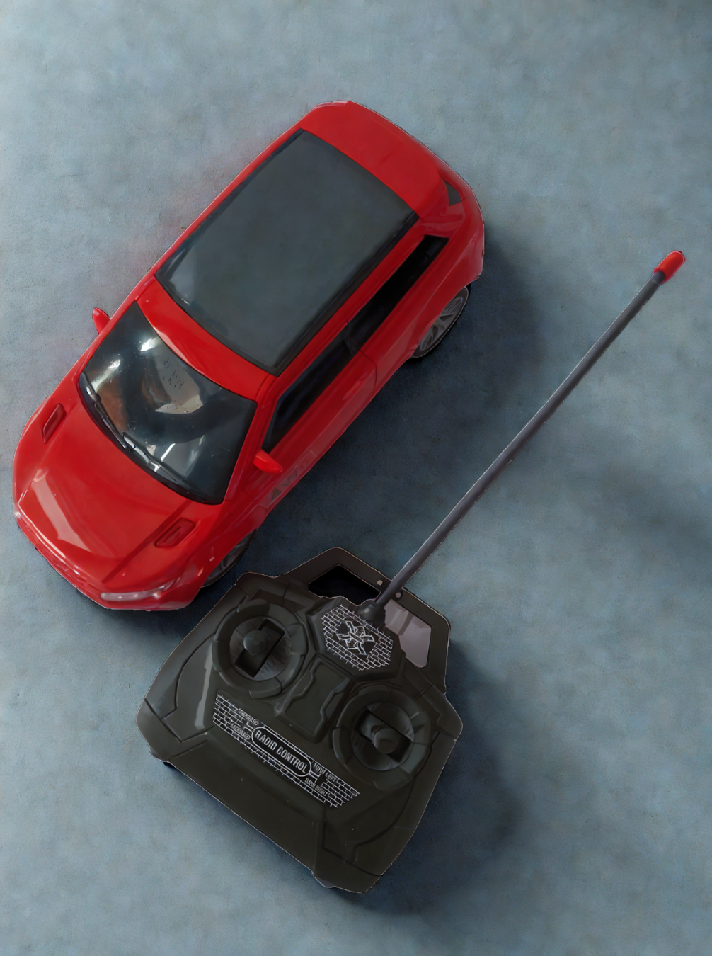 High-speed remote control RC toy car for kids with sleek aerodynamic design and durable wheels – best gift for toddlers and children in India.