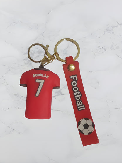 cr7 portugal tees keychain 3d cristiano ronaldo football collectible goat merch for football fans india