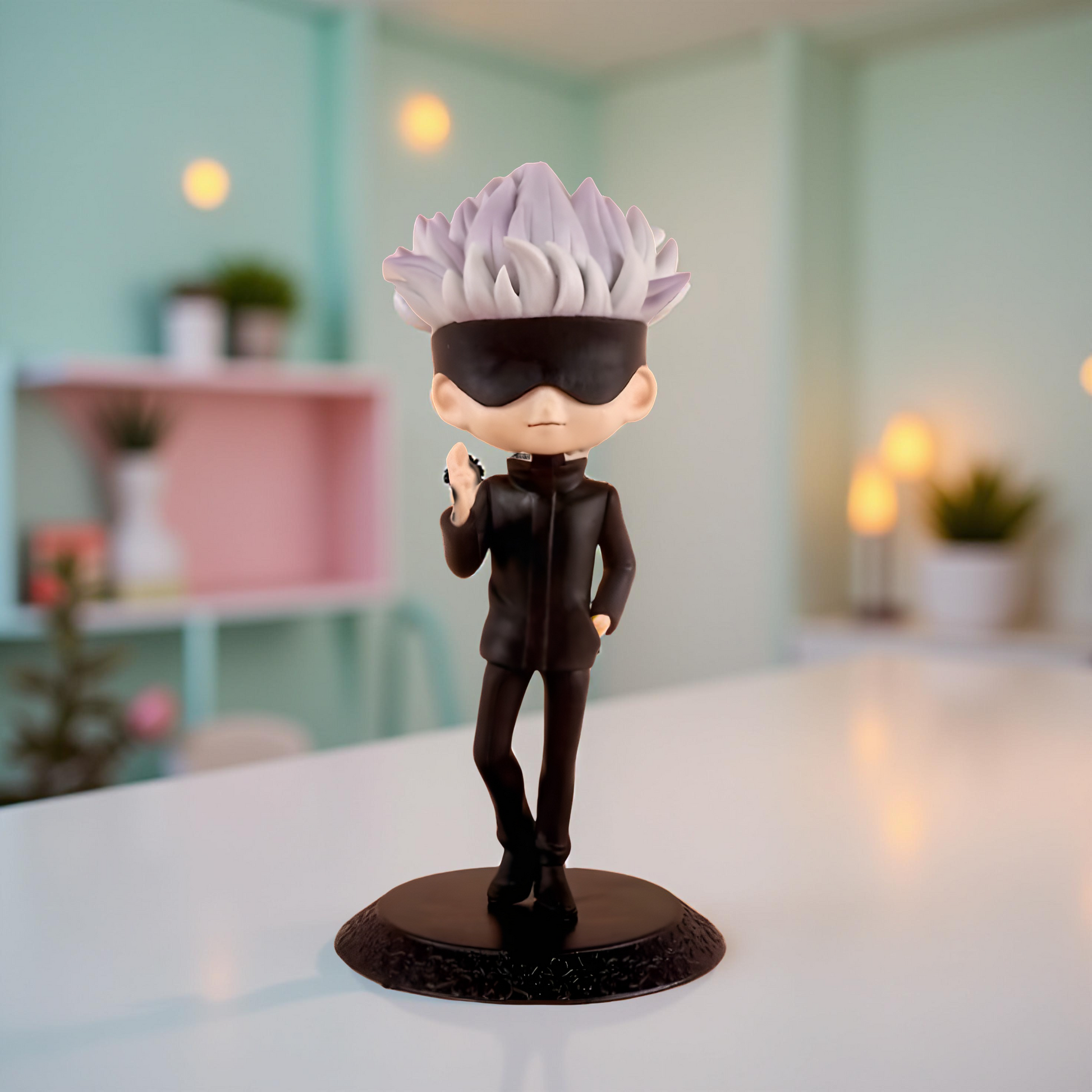 Satoru Gojo Q Posket Action Figure (Masked) for Jujutsu Kaisen Fans in India