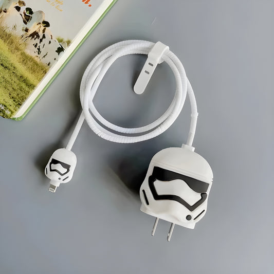 star wars charger cover 20w iphone usb-c silicone protective case apple accessories for fans india