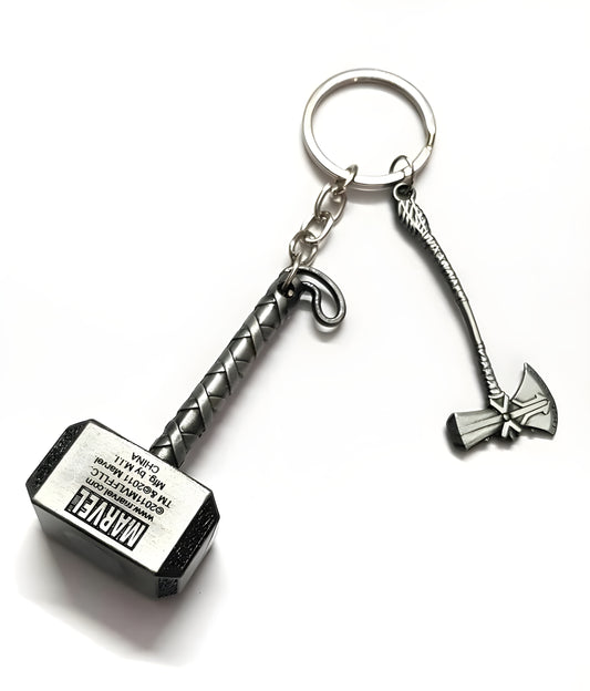 Marvel Thor  Stormbreaker Keychain – Avengers  AxeHammer Metal Charm for Fans, Gifts & Accessories available online in India